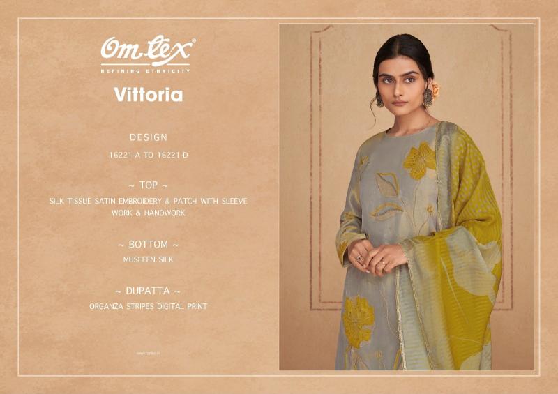 Omtex vittoria wholesale dress material online shopping in india